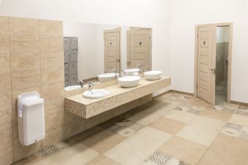 Professional Restroom Cleaning in Utica by A Plus House & Office Cleaning
