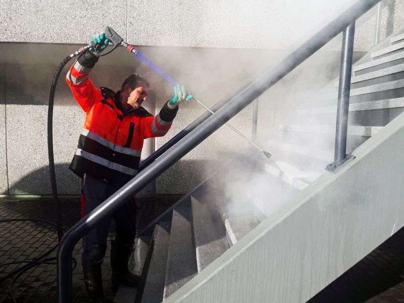 Commercial Pressure Washing by A Plus House & Office Cleaning