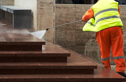 Pressure washing in Buckeye Lake, OH by A Plus House & Office Cleaning